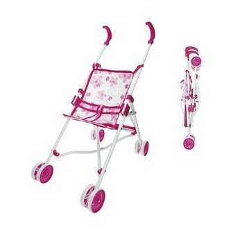 Poppenwagen Reig Opvouwbaar Roze 25,5 x 41,5 x 55,5 cm 1