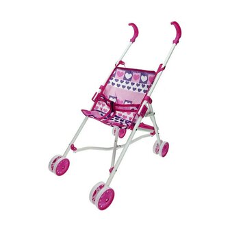 Poppenwagen Reig Blauw Roze Opvouwbaar 25,5 x 41,5 x 55,5 cm 1