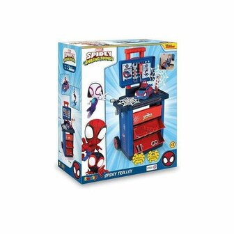 Gereedschapsset voor kinderen Smoby Trolley 73 x 39 x 26,5 cm 4