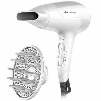 F&ouml;hn Braun BRHD385E Wit 2000 W 1