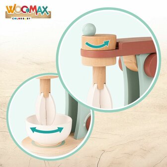 Speelgoed mixer Woomax 10 x 18 x 17 cm (6 Stuks) 3