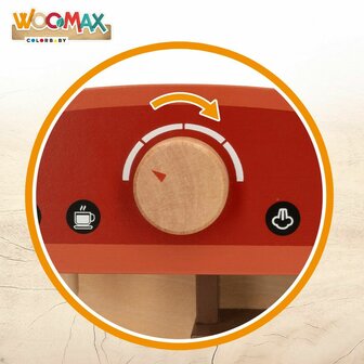 Speelgoed koffiezetapparaat Woomax (4 Stuks) 3