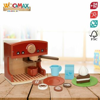 Speelgoed koffiezetapparaat Woomax (4 Stuks) 4