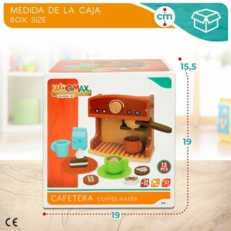 Speelgoed koffiezetapparaat Woomax (4 Stuks) 6