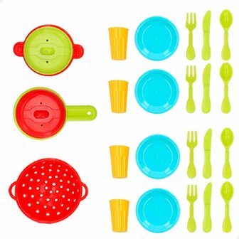 Kinderservies Colorbaby Speelgoed Uitwringbaar 26 Onderdelen (12 Stuks) 3