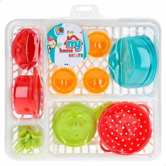 Kinderservies Colorbaby Speelgoed Uitwringbaar 26 Onderdelen (12 Stuks) 4