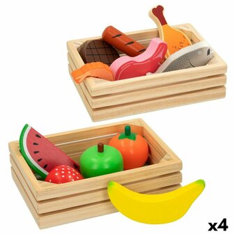 Speelgoedeten Woomax 12 Onderdelen (4 Stuks) 1