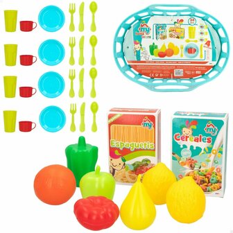 Speelgoedeten Colorbaby Huishouden en kookgerei 34 Onderdelen 33 Onderdelen (16 Stuks) 2