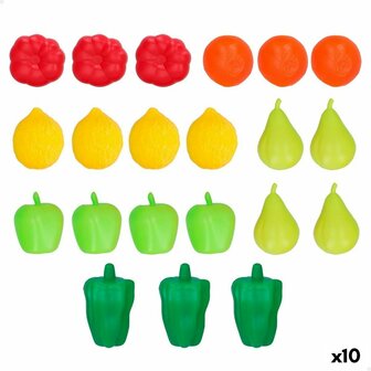 Speelgoedeten Colorbaby 21 Onderdelen (10 Stuks) 1