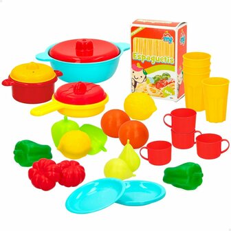 Speelgoedeten Colorbaby Huishouden en kookgerei 31 Onderdelen (6 Stuks) 2