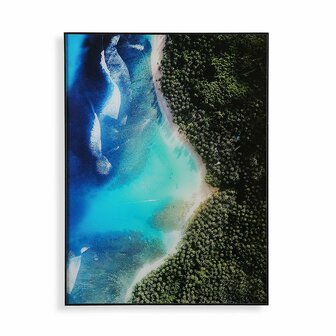 Schilderij Versa Kristal Hout MDF (60 x 2 x 80 cm) 1