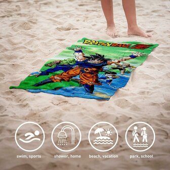 Strandhanddoek Dragon Ball Multicolour 70 x 140 cm 6