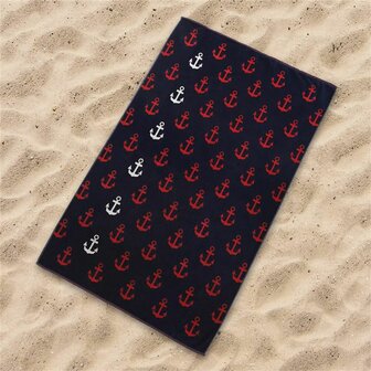 Strandhanddoek Secaneta SA000269-021 Rood 100 x 170 cm 4