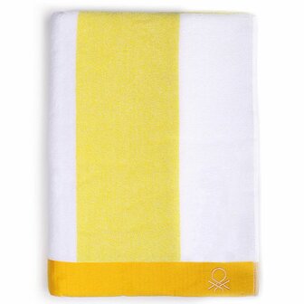 Strandhanddoek Benetton BE041 Geel 160 x 90 cm (90 x 160 cm) 2