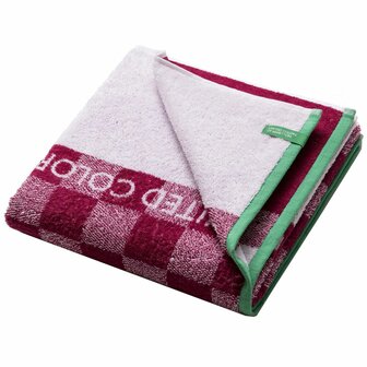 Strandhanddoek Benetton Kids 140 x 70 cm Rood 1