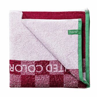 Strandhanddoek Benetton Kids 140 x 70 cm Rood 3
