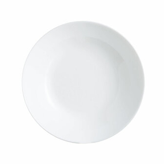 Diep bord Luminarc Zelie Wit Glas &Oslash; 20 cm (12 Stuks) 6