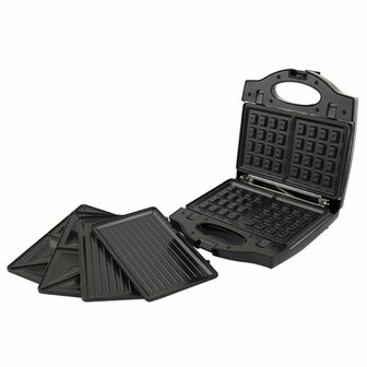 Tosti-ijzer Esperanza EKT006K Zwart 700 W 3