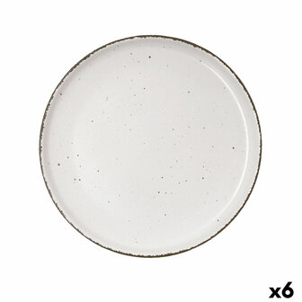 Dinerbord Quid Duna Beige Keramisch 26,5 x 2,8 cm (6 Stuks) 1