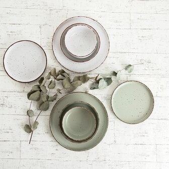 Dinerbord Quid Duna Beige Keramisch 26,5 x 2,8 cm (6 Stuks) 4
