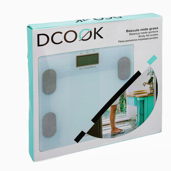 Digitale Personenweegschaal Dcook Gallery Wit Plastic (6 Stuks) 5