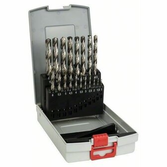Borenset BOSCH Probox Staal Hoge snelheid 1-10 mm 19 Onderdelen 2