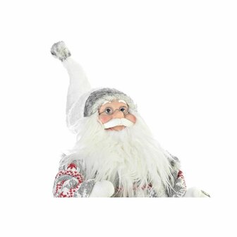 Kerstversiering DKD Home Decor Kerstman Grijs Hout 42 x 22 x 48 cm 4