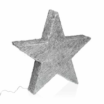 Kerstversiering Versa Zilverkleurig 8 x 50 x 50 cm 1