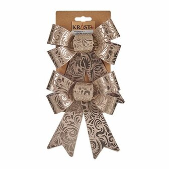 Lasso Kerstversiering Brons PVC 15 x 4 x 16 cm (12 Stuks) 3