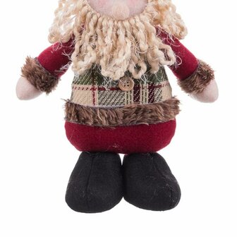 Kerstversiering Multicolour Metaal Weefsel 25 cm 4