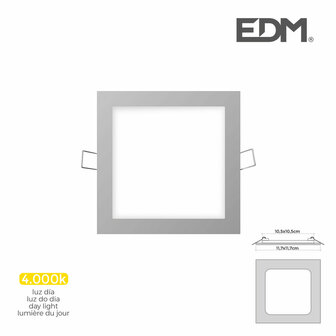 Inbouwspots EDM 31608 Downlight A G 6 W 320 Lm (4000 K) 3