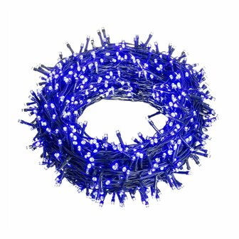 LED lichtsnoer 25 m Blauw Wit 6 W Kerstmis 1