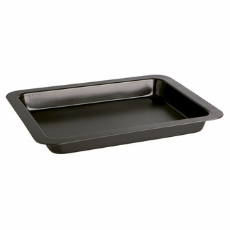 Ovenschaal Quid Sweet Grey Zwart Metaal 36 x 24 x 4 cm (12 Stuks) 2