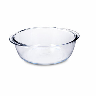 Serveerschaal Pyrex Airfryer Transparant Glas &Oslash; 26 cm 2,3 L (8 Stuks) 4