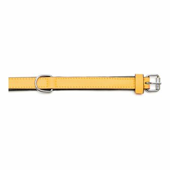 Hondenhalsband Gloria Gestoffeerd Geel (50 cm) (50 x 2,5 cm) 4