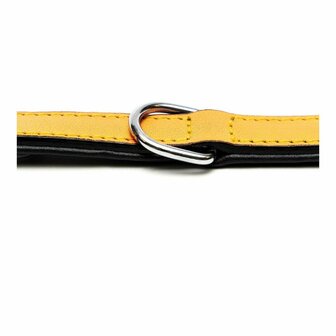 Hondenhalsband Gloria Gestoffeerd Geel (50 cm) (50 x 2,5 cm) 6