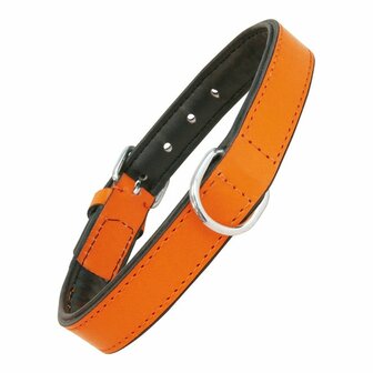 Hondenhalsband Gloria Gestoffeerd Oranje (35 cm) (35 x 1,5 cm) 1