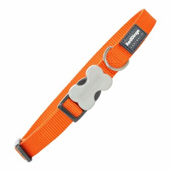 Hondenhalsband Red Dingo Soepel Oranje (1,2 x 20-32 cm) 1