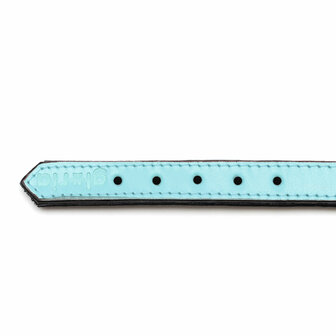 Hondenhalsband Gloria 30 cm Gestoffeerd Leer Blauw 3