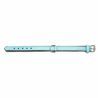 Hondenhalsband Gloria 30 cm Gestoffeerd Leer Blauw 7