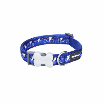 Hondenhalsband Red Dingo STYLE LIGHTNING Marineblauw 1