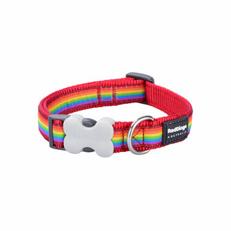 Hondenhalsband Red Dingo STYLE RAINBOW 15 mm x 24-36 cm 3
