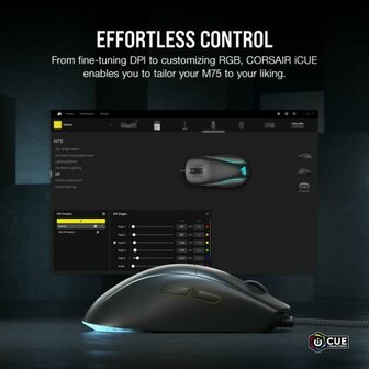 Gaming muis Corsair M75 7