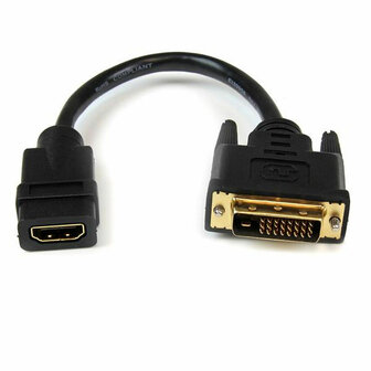 HDMI-Kabel Startech HDDVIFM8IN 0,2 m 1