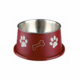 Voerbak voor honden Trixie Roestvrij staal 900 ml 1