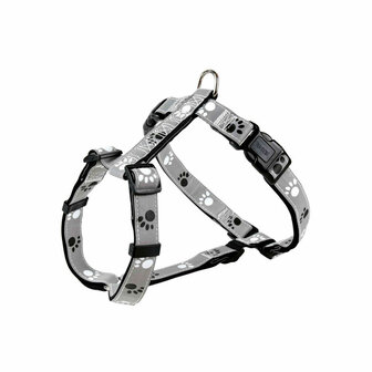 Hondentuigje Trixie Silver Reflect Zwart Grijs XS/S 1