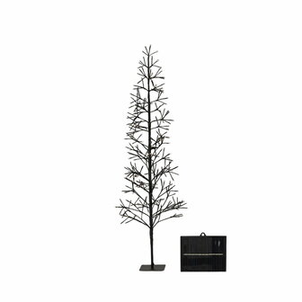 Kerstboom Lumineo Zwart 120 cm MicroLED 1