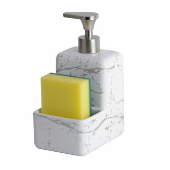 Zeepdispenser Versa Keramisch ABS Dolomite 9 x 19 x 12,5 cm 1