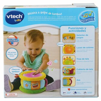 Interactief Speelgoed Vtech Baby Trommel (ES-EN) 5