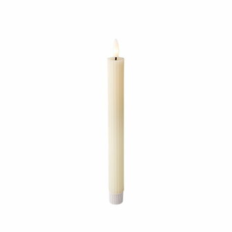 LED kaars Lumineo Beige &Oslash; 2,2 x 24,5 cm (AAA) (2 Stuks) 1